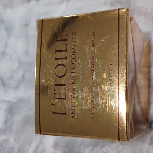 L' ETOILE Anti Wrinkle Face/Eye Cream Premium Anti-aging Complex New in Box - Picture 5 of 6